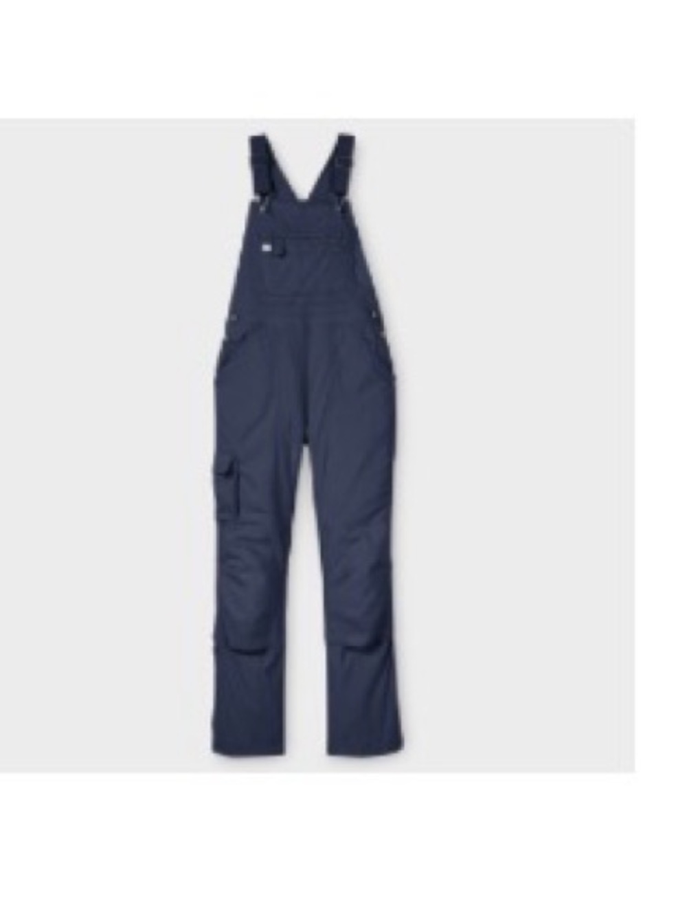 Duluth Trading Co Iris Blue /Navy Women's Work Bib Overalls